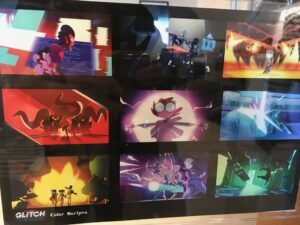 Glitch Techs animation cells from Episode BEST BUDS written by Sarah